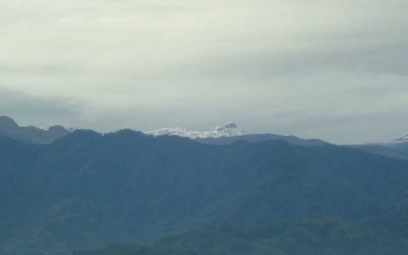 Un pequeño vistazo del hermoso nevado 