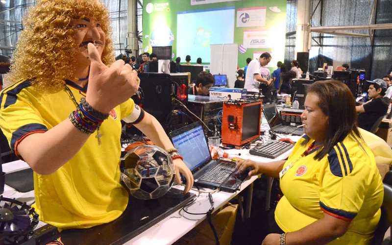 Campus Party Colombia. Fotos /Jhon Jairo Martínez /LAPATRIA.COM