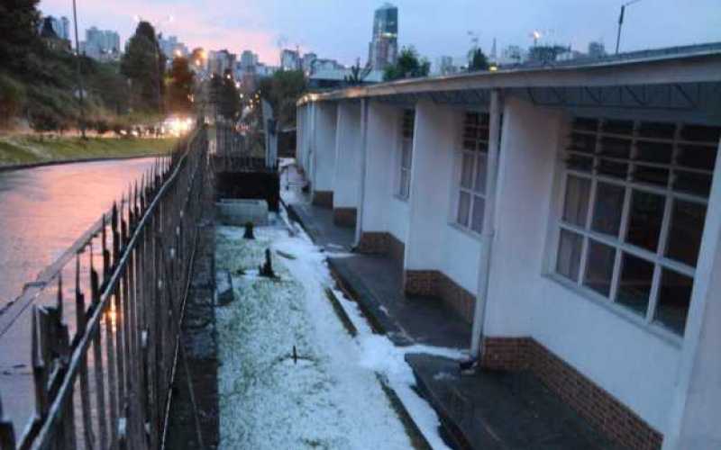 Granizada en Manizales