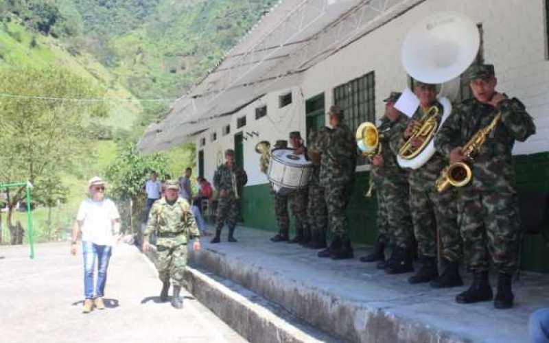 La Ruta de la paz llegó a Arboleda y otras veredas de Pensilvania