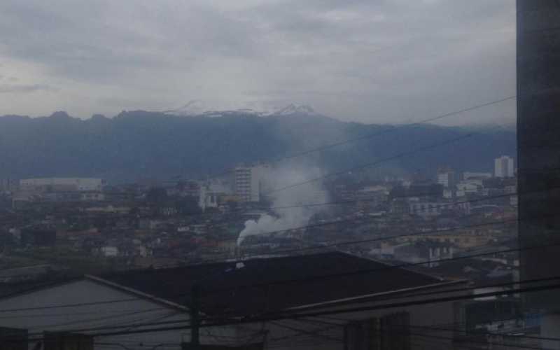 Un pequeño vistazo del hermoso nevado 