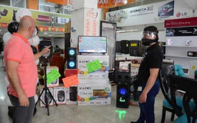 Foto | Freddy Arango | LA PATRIA Ventas de electrodomésticos.