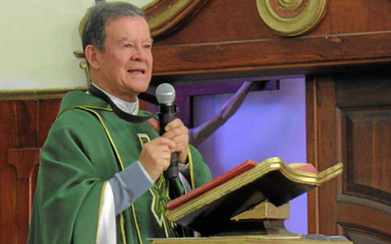 El presbítero Luis Gonzaga García Vásquez, oriundo de la vereda Campoalegre de Aranzazu, y religioso de la comunidad de Misioner