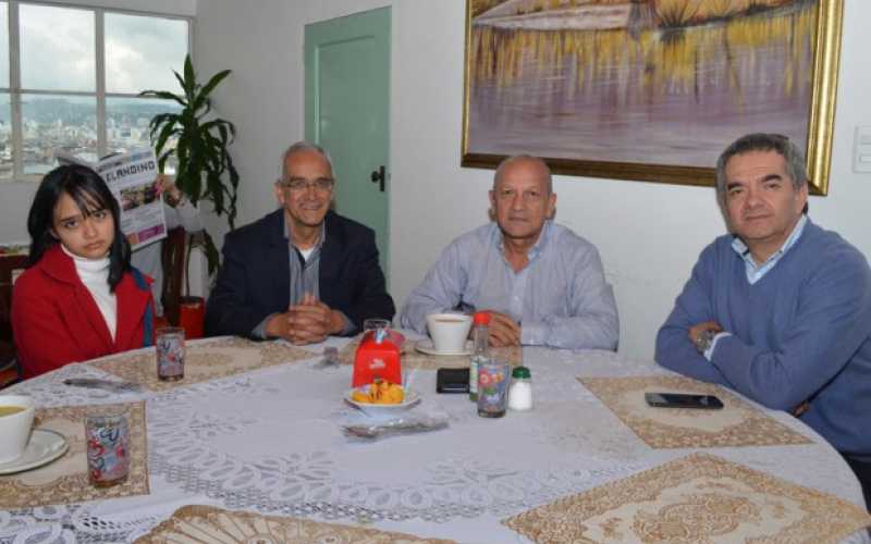 Camila Rodríguez, Manuel Rodríguez Rodríguez, Fernando Peláez Alarcón y Olmedo Correa.