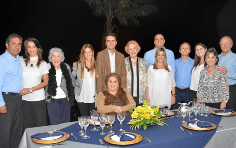 Jorge Hernán Botero Restrepo, Claudia Villegas Hauss, Cecilia Jaramillo de Jaramillo, María José , Martín Botero Villegas, Bárba