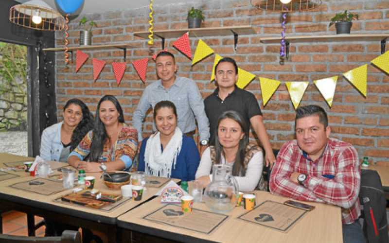 Foto | José Fernando Tangarife | LA PATRIA Andrés Felipe Ardila, Cristian Valencia, Marcela Posada, Sandra Milena Loaiza, Marcel