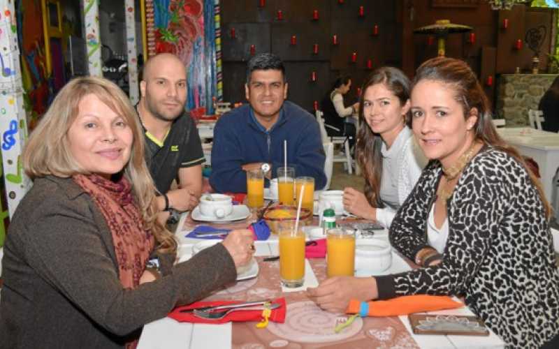 Dora Ruby Martínez, Christian Bonilla, Alexánder Tovar, Beatriz Elena Montes y Laura Vanesa Hincapié Chica.