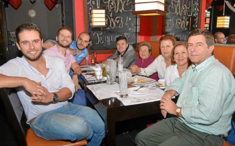 Diego Gutiérrez Betancur, Juan Pablo Gutiérrez Betancur, Sebastián Gutiérrez Sierra, Santiago Gutiérrez Betancur, Delia Rivera, 