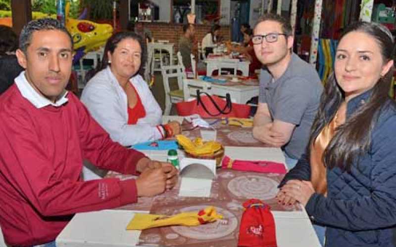 Darwin Torres, Elizabeth Restrepo, Juan David Alzate Cardona y Claudia Milena Bedoya Hincapié.