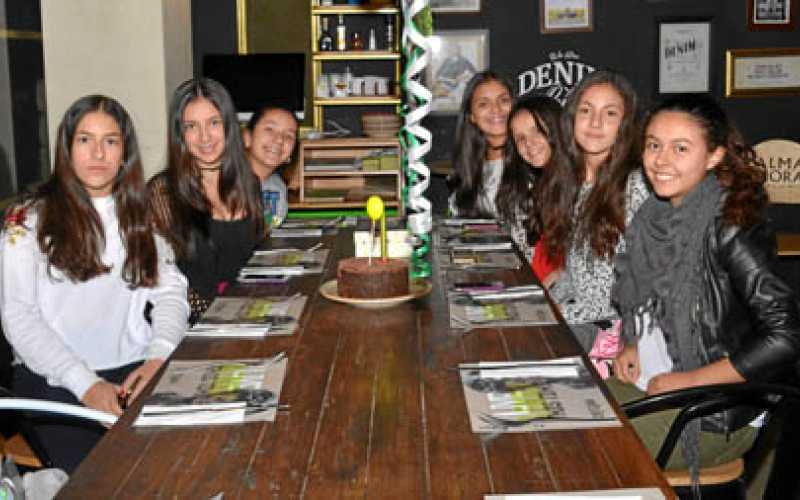 Foto | José Fernando Tangarife | LA PATRIA María Fernanda Gómez, Sofía Chica, Melisa Velásquez, Ana María Quiceno, Catalina Gira