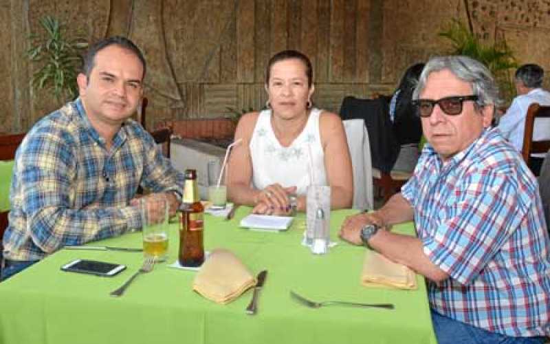Andrés Mauricio Grisales Flórez, Gladys Luna Hernández y Jorge Hernán Osorio Duque.