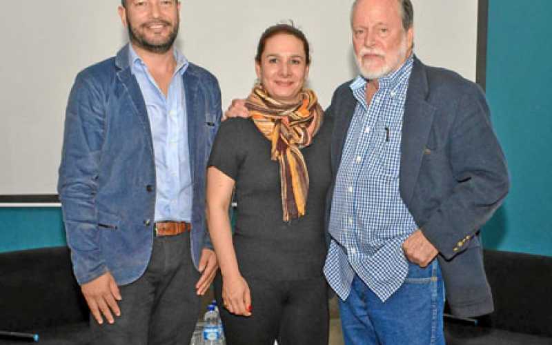 Juan Carlos Acevedo Ramos, Paula Londoño Vallejo y Allen Josephs.