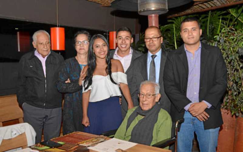 Nacional de Colombia sede Manizales, se ofreció una comida en el restaurante Il Forno.