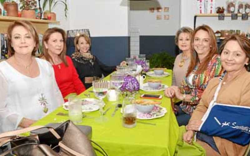 Beatriz Salazar Zuluaga, Sonia Jaramillo López, María Beatriz Gómez Arango, Luz Marina Arango de Correa, Catalina Echeverri Riva