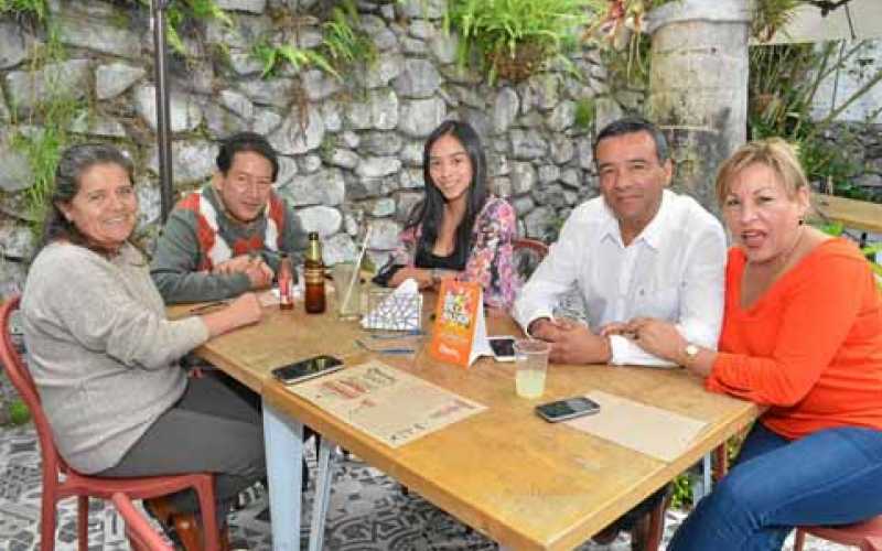 Mireya Moreno Piñeros, Hugo Ávila Rodríguez, Daniela Díaz Toro, Francisco Javier Díaz y Ubenny María Toro Cardona.