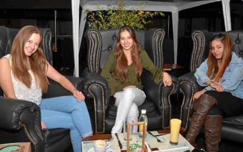 Mariana Holguín Gómez, Manuela Salazar García y Valeria Beltrán Grisales.