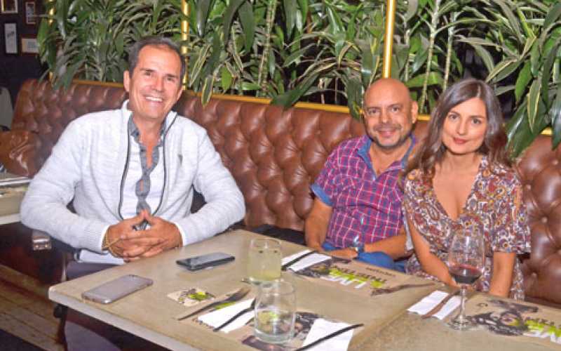 Foto | José Fernando Tangarife | LA PATRIA Jorge Enrique Rojas Quiceno, Mauricio Rojas Barreto y Lorena Osorio Lizarralde.