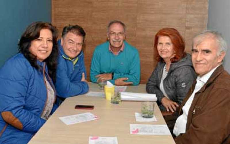 Luisa María Villegas Tizón, Manuel Felipe Salazar Gärtner, Alberto Salazar Gärtner, Gemma Salazar de Robledo y Sinforoso Robledo