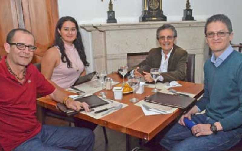 Foto | José Fernando Tangarife | LA PATRIA Martín Rodas, Sonia Patricia Nieto Aguirre, Héctor Ospina Serna y David Acosta Silva.
