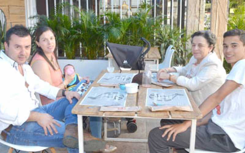 Carlos Soto Giraldo, Carolina Nieto Montoya, Nicolás Soto Nieto, Lida Montoya Castaño y Juan Sebastián Mora Nieto.