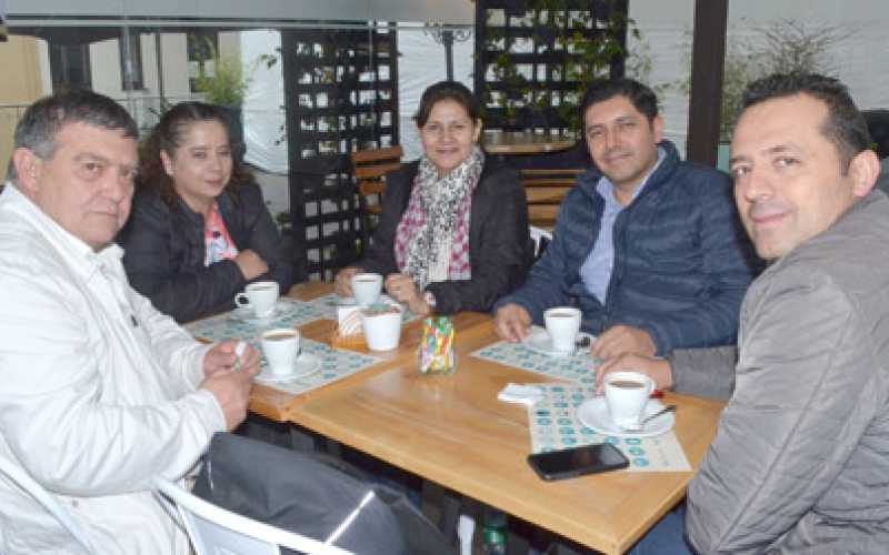 Carlos Quintero Álvarez, Miriam Bedoya Correa, Isabel Córdoba Jaime, Ricardo Lozano Silva y Mauricio Quiceno Cardona.