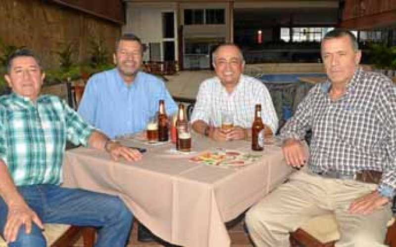 Jorge Iván Martínez Blandón, José Antonio Trujillo de los Ríos, Nicolás Arias Vargas y Pedro Gómez Vélez.