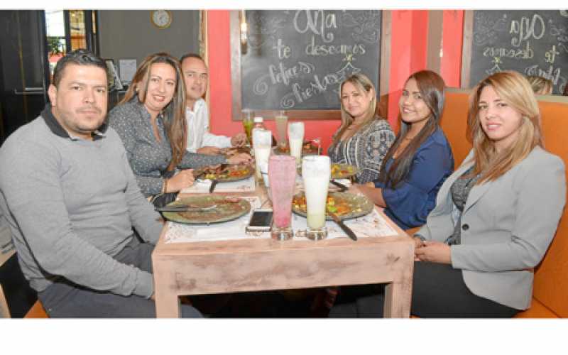 Andrés Mauricio Marín Jiménez, Katerine Márquez Duque, Edwin Giraldo Vélez, Ana María Santa Robledo, Karina Rubio Acero y Mónica