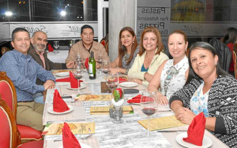 Foto | José Fernando Tangarife | LA PATRIA John Enrique Correa, Basilio González, Carlos Díaz, María Eugenia Serna, Gloria Meza,