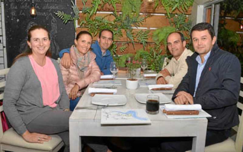 Juliana Jaramillo Gómez, Jimena Echeverri Jaramillo, Pablo Jaramillo Gutiérrez, Simón Jaramillo Gutiérrez y Javier Valencia Duqu