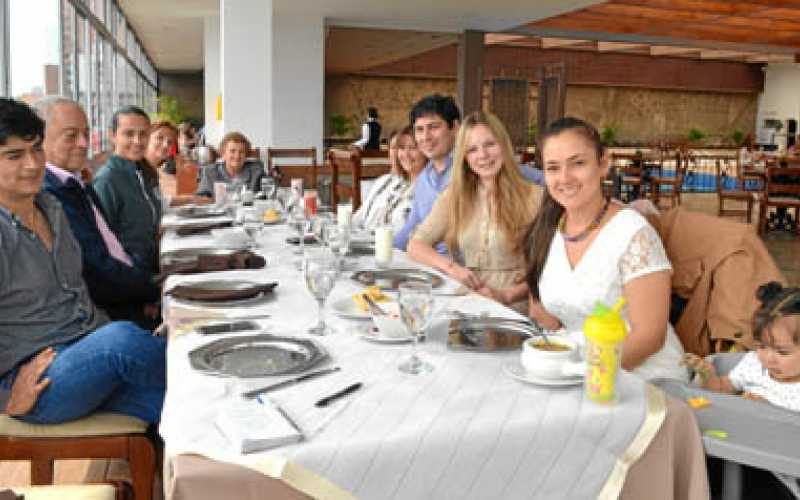 Foto | José Fernando Tangarife | LA PATRIA Carlos Gómez, Ildorfo Gómez Aristizábal, Manuela Aristizábal Jaramillo, Stella Gómez 