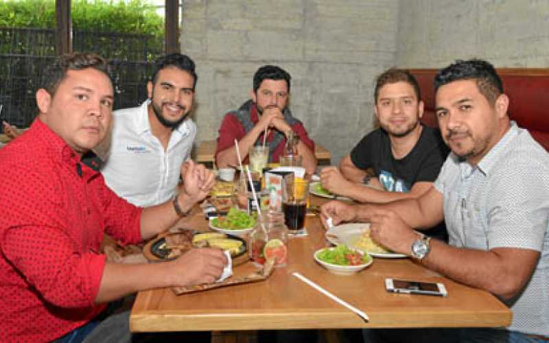 Foto | José Fernando Tangarife | LA PATRIA Jhrojan Dangond Zabaleta, Alejandro Ortiz Díaz, Héctor Cortés Barragán, Luis Miguel H