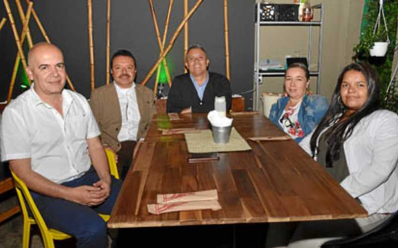 Foto | José Fernando Tangarife | LA PATRIA Andrés Grisales Dallos, Jairo Ariza Forero, Jorge Jaramillo Muñoz, Ana María Parra Mo