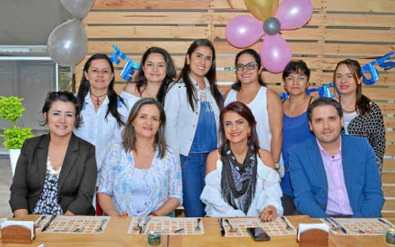 Foto | José Fernando Tangarife | LA PATRIA Ángela María Salgado Torres, Diana Gómez González, María Carmenza Giraldo Zuluaga y A