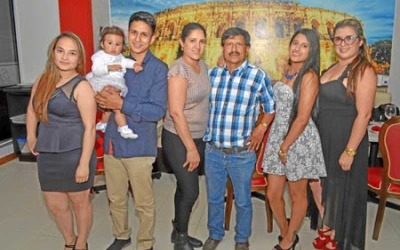 Mery Bedoya Ortiz, Samanta Cendales López, Anderson Cendales López, Alexandra López Franco, Orlando Cendales Giraldo, Yulieth Ce