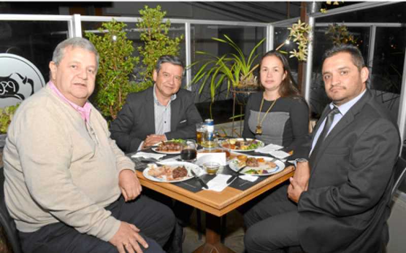 Carlos Mario Spaggiari, Carlos Humberto Orozco Téllez, Luz Adriana Franco Gallego y Óscar Arroyave García.