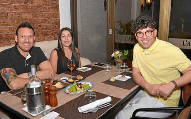 Javier Jiménez García, Juliana Duque Restrepo y Rafael Ramírez Baena.