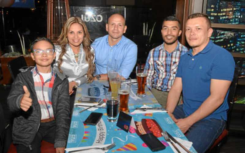Dairo Andrés Gallón Rodríguez, Diana Marcela Rodríguez Ricaurte, Dairo Gallón Quiceno, Vladimir Naranjo Ricaurte y Luis Enrique 