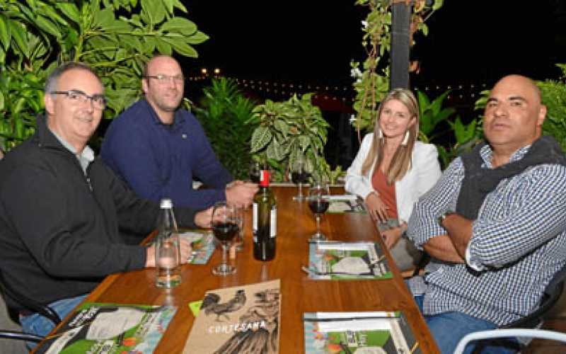 José María Cerda, Lorens Barona, Sandra Arredondo y Pablo Amed.