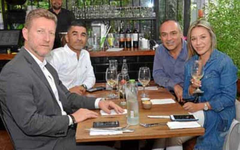 Uriel Sepúlveda Abdalá, John Tamayo López, Francisco Millán Ocampo y Juliana García Orrego.