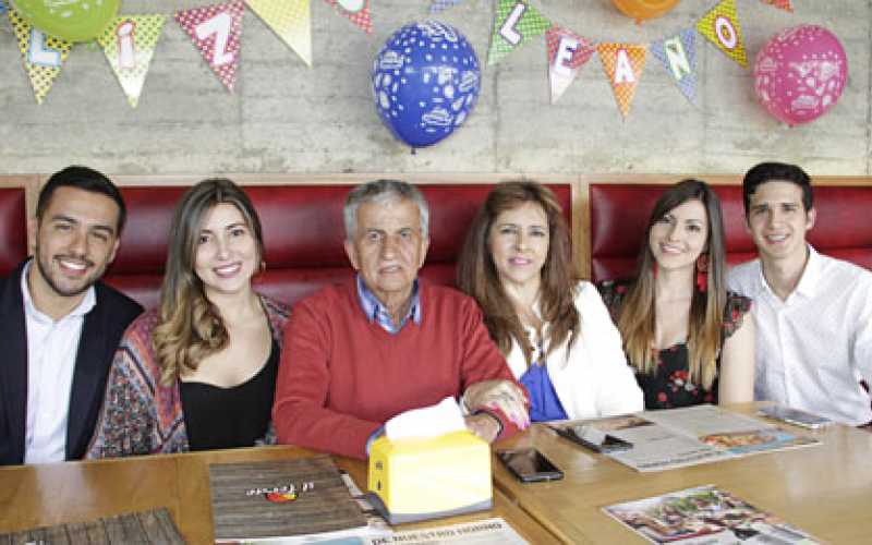 Juan Daniel Montoya, Daniela Salgado, Germán Salgado, Gloria Stella Toro, Paula Andrea Salgado y Juan José López.