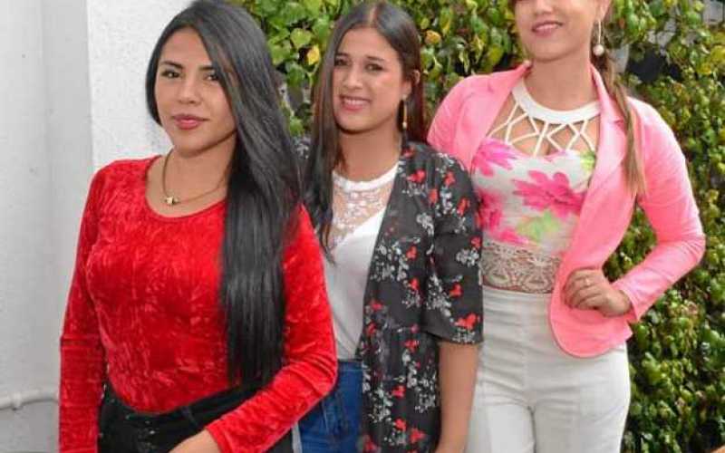 Paula Andrea Cardona Orejuela, Alejandra Rodríguez Ospina y Jimena Montes Alzate.