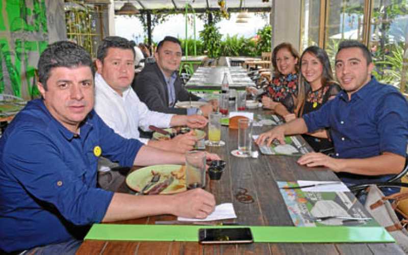 Wilson Arcila Cardona, Fabián Garzón Niño, Johnatan Cardona Quintero, Karla Arango Díaz, Juliana Grisales Arango y Luis Miguel G