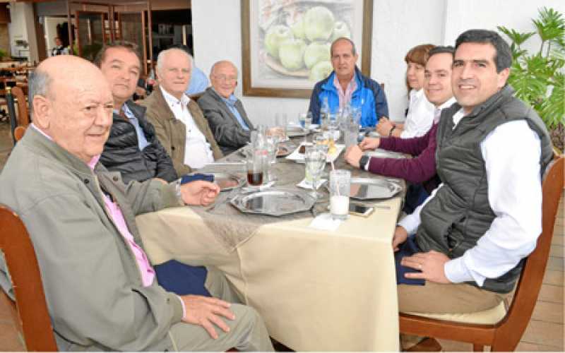 Virgilio Clavijo López, Marcelo Salazar Velásquez, Orlando López Herrera, Emilio Echeverri Mejía, Eugenio Vélez Uribe, Ligia Hel