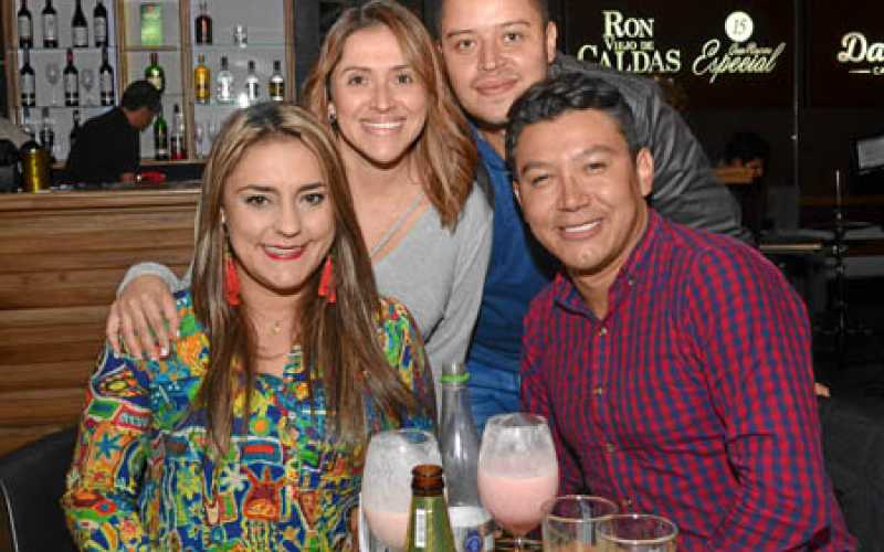 Diana Marcela Buitrago Gómez, Carolina Henao Gómez, Federico Orozco Gómez y Sebastián Hernández López.