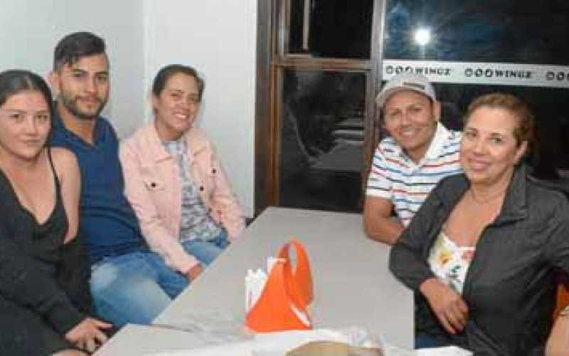 María Antonia Gómez Ospina, Juan David Villegas Ospina, Johanna Bustamante Montoya, Andrés Gil Chica y Luz Stella Montoya Trujil