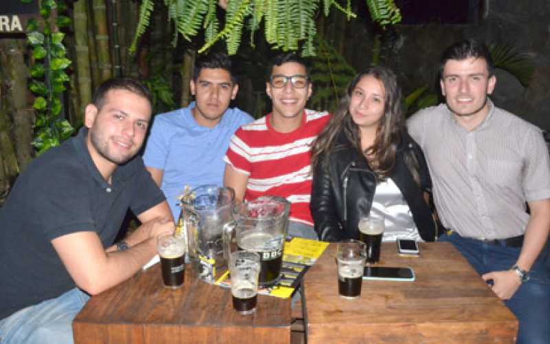 Carlos Vásquez Flórez, Juan Manuel Montes Espitia, Moisés Uribe Parra, Laura Quintero Lancheros y Juan Pablo Sierra Grisales. 