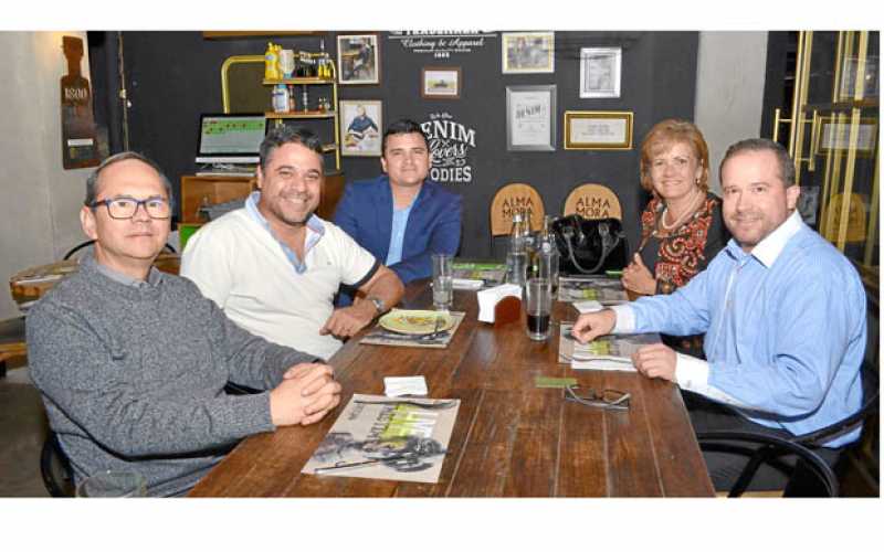 William Sánchez Salazar, Johnny Andrade, Fabián Torres Duque, Silvia Arce Vargas y Álvaro Noguera Cruz.