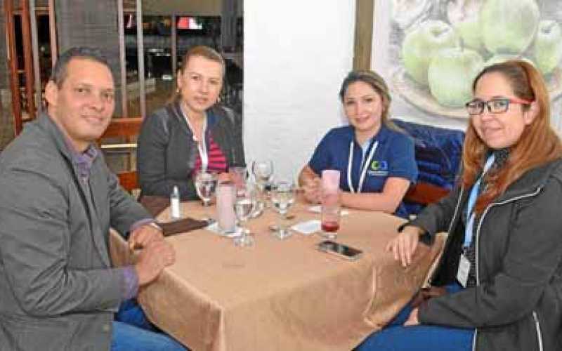 Fotos | José Fernando Tangarife | LA PATRIA Eri Jorge, Jenny Villada Vásquez, Natalia Aguirre Valencia y Jéssica Angulo de Castr