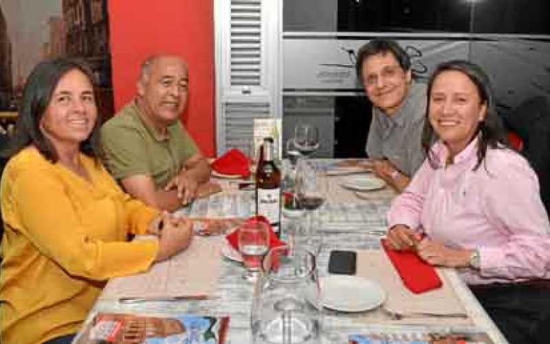 Foto | José Fernando Tangarife | LA PATRIA Luz Stella Nieto Osorio, Javier Taborda Chaurra, Alejandro Cerletti y Paula Andrea Fr