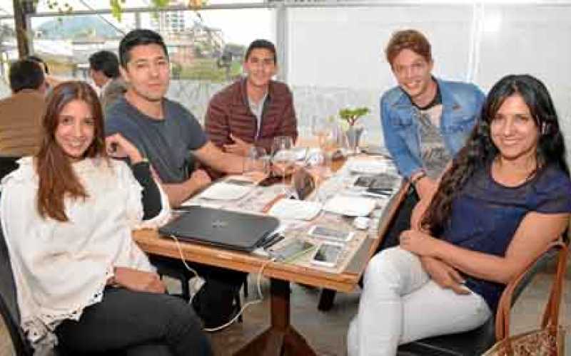 Natalia González López, Camilo Serrano, Felipe Gómez Arango, Víctor Raúl Jiménez Yepes y Viviana Escobar Parra.